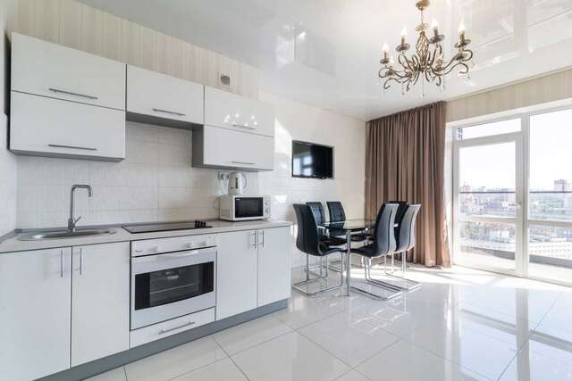 Апартаменты Most City Area 1-bedroom Panoramic View Днепр-3